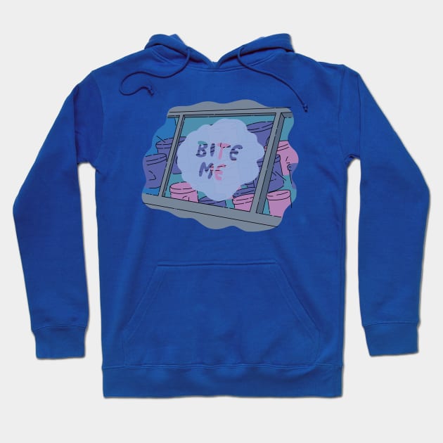 Bite me Hoodie by TeeAguss